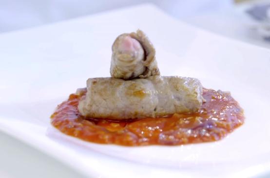 Chef - Involtino di vitello in umido con guanciale