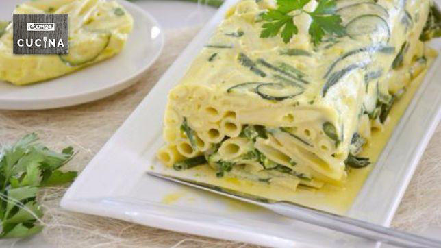 Plumcake di pasta ai fagiolini