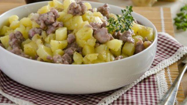 Bocconcini di salsiccia e patate
