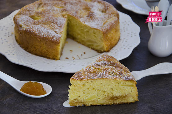 Torta di mele e marmellata