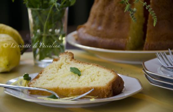 Babà al limone e menta