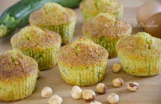Muffin dolci alle zucchine