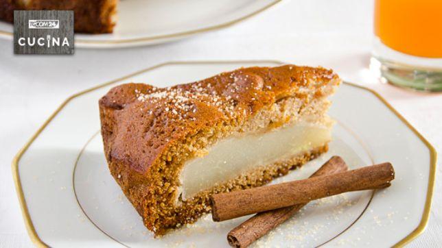 Torta di pere al miele