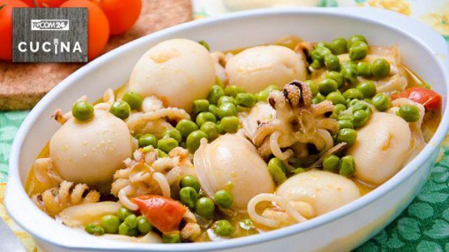 Seppie con piselli