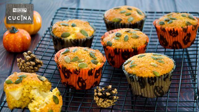Muffin alla zucca senza burro