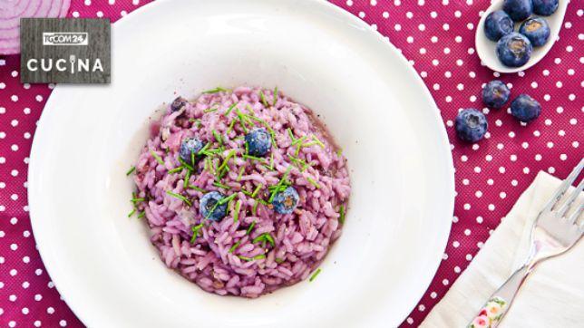 Risotto ai mirtilli
