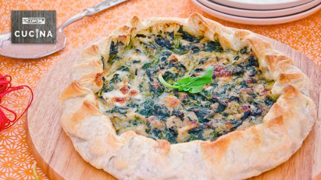 Torta salata ricotta e spinaci