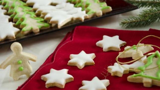 Biscotti di Natale glassati