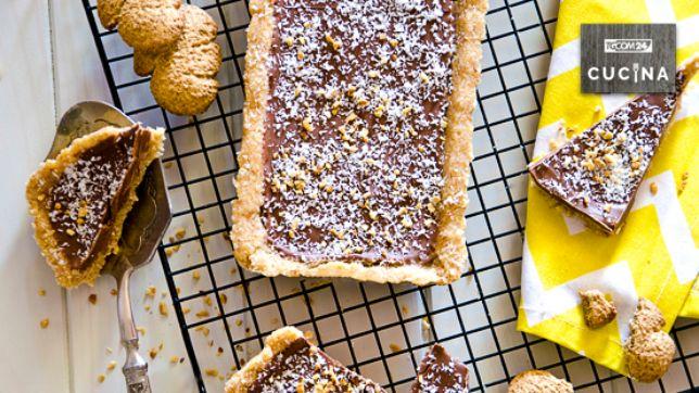 Crostata al cioccolato senza cottura