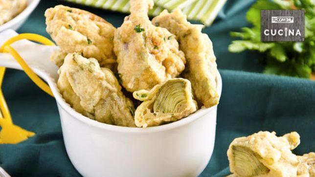 Carciofi fritti in pastella