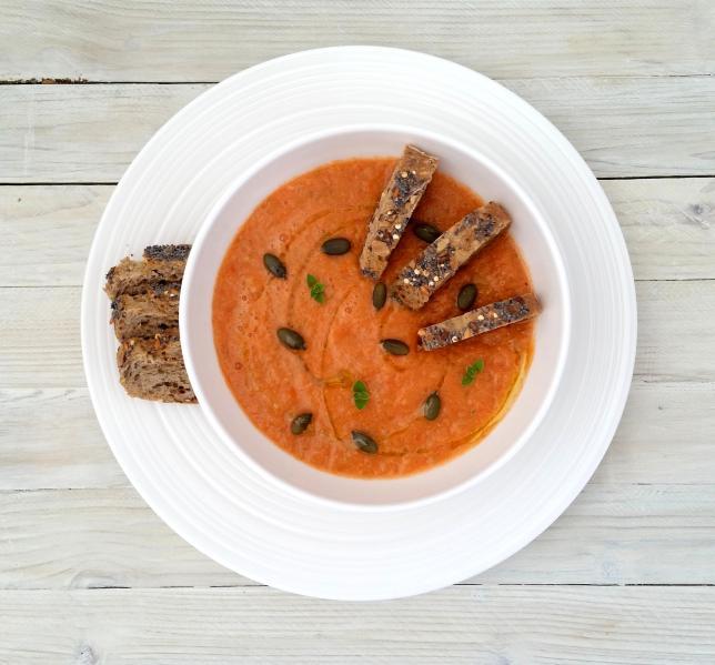 Gazpacho di cocomero e melone