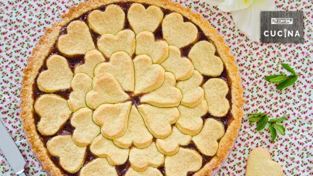 Crostata con i cuori