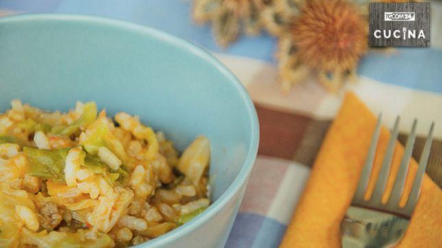 Minestra di riso e cavolo cappuccio