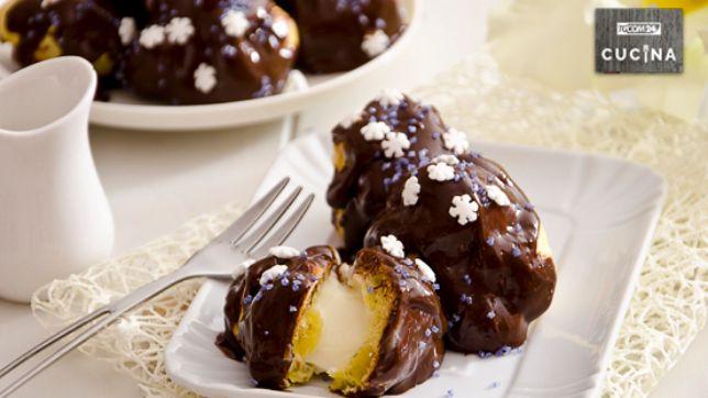 Profiteroles al mascarpone