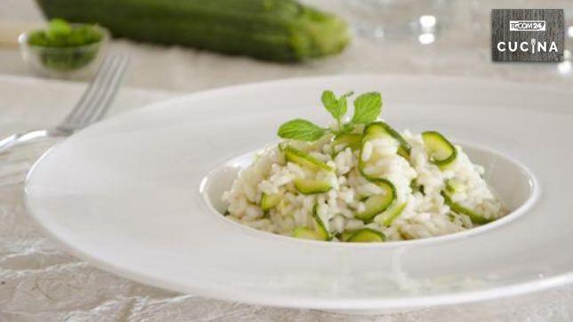 Risotto zucchine e menta