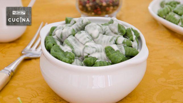 Gnocchi di spinaci al taleggio