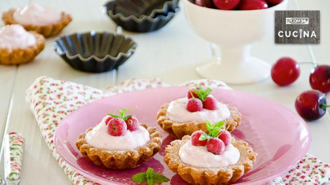 Cestini di frutta e yogurt