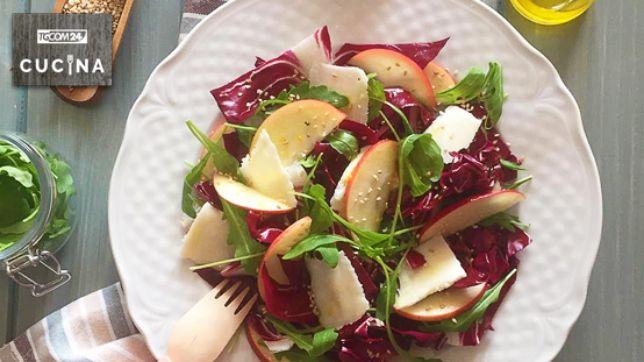 Insalata di radicchio e mele