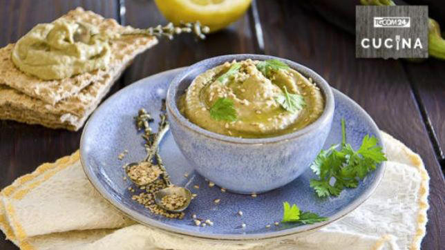 Hummus di melanzane
