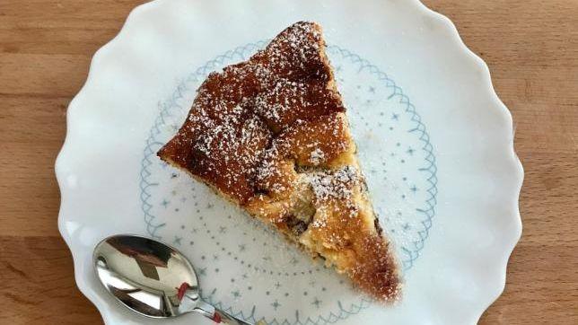 Torta di ricotta, arancia e cioccolato