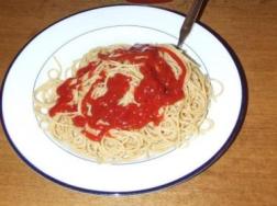 cucina, pasta, ketchup
